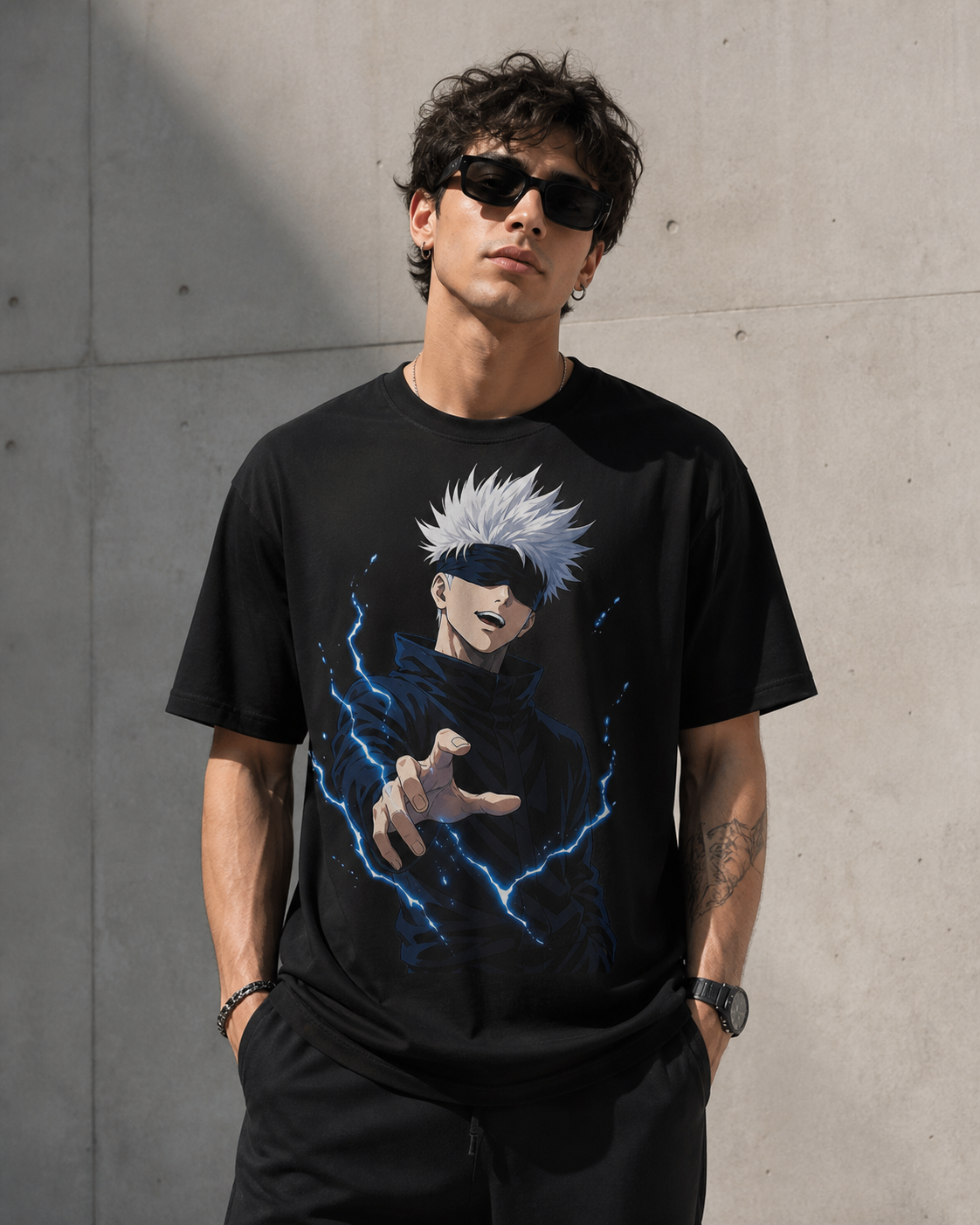Gojo Hollow Blue Tee