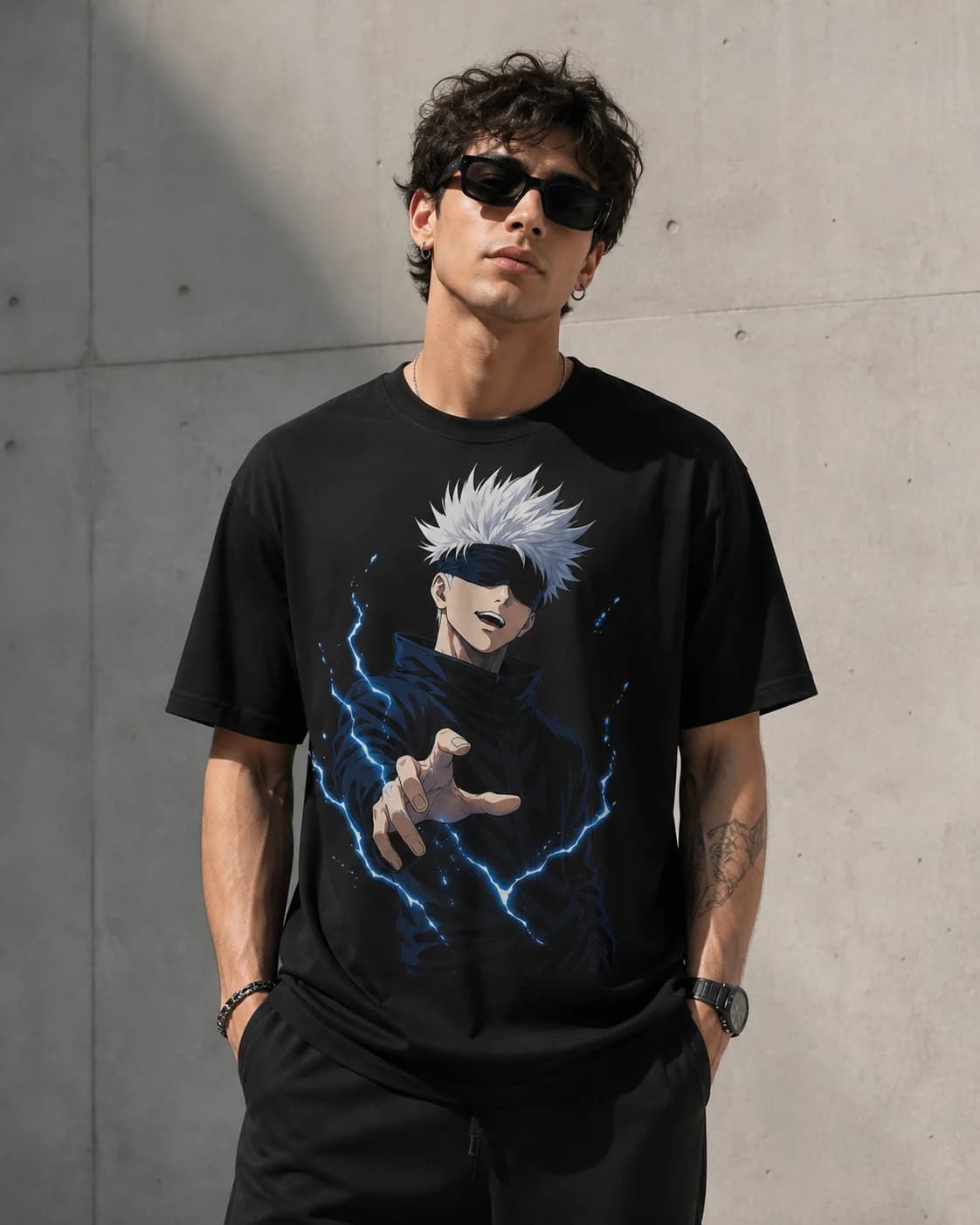 Gojo Hollow Blue Tee